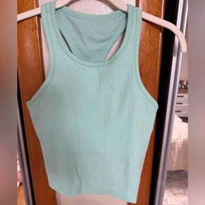 Lululemon Ebb to Street Cropped Racerback Tank